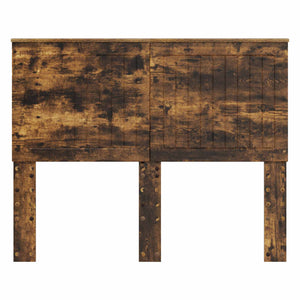 vidaXL Tête de lit Chêne fumé 120 cm Bois d'ingénierie