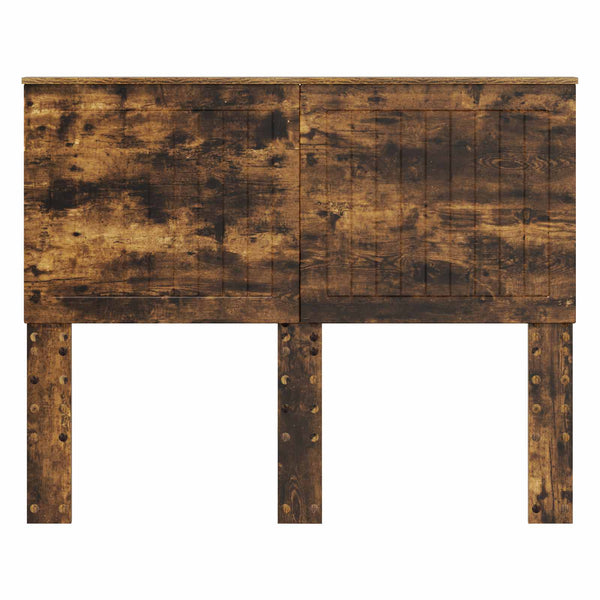 vidaXL Tête de lit Chêne fumé 120 cm Bois d'ingénierie