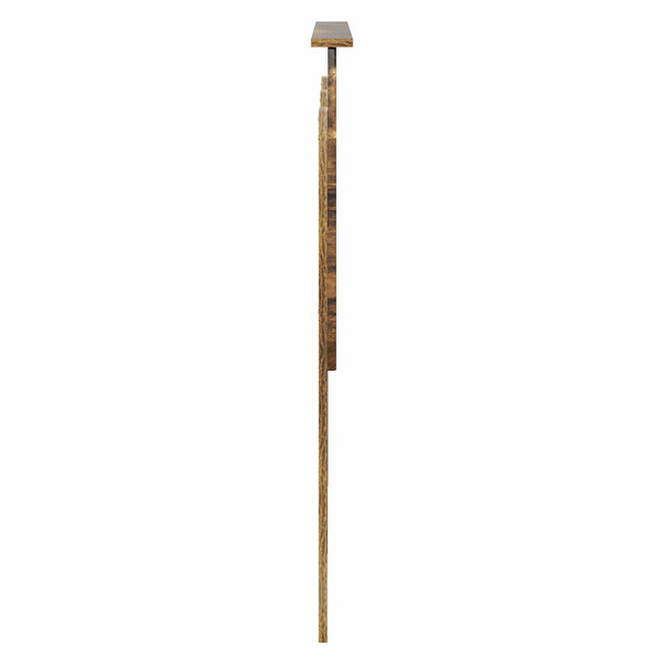 vidaXL Tête de lit Chêne fumé 120 cm Bois d'ingénierie