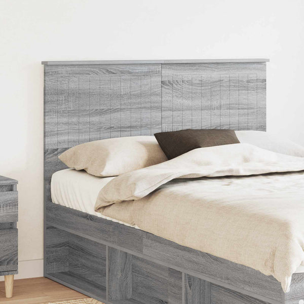 Graues Sonoma Kopfteil 120 cm