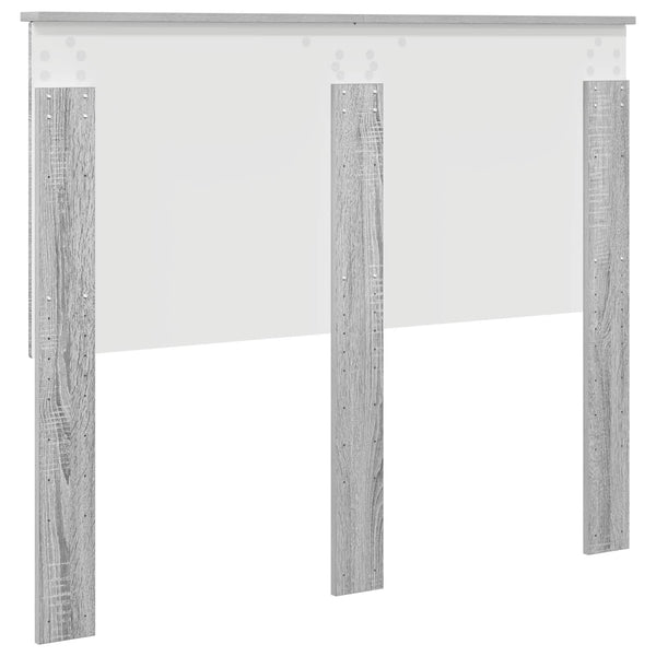 Graues Sonoma Kopfteil 120 cm