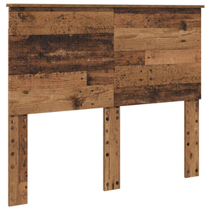 vidaXL Tête de lit avec tête de lit en bois de récupération 120 cm en bois d'ingénierie