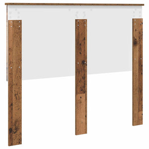 vidaXL Tête de lit avec tête de lit en bois de récupération 120 cm en bois d'ingénierie