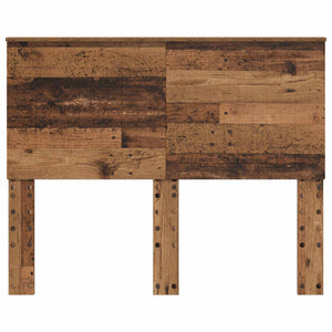 vidaXL Tête de lit avec tête de lit en bois de récupération 120 cm en bois d'ingénierie