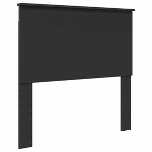 vidaXL Tête de lit avec panneau chêne noir 100 cm Bois d'ingénierie