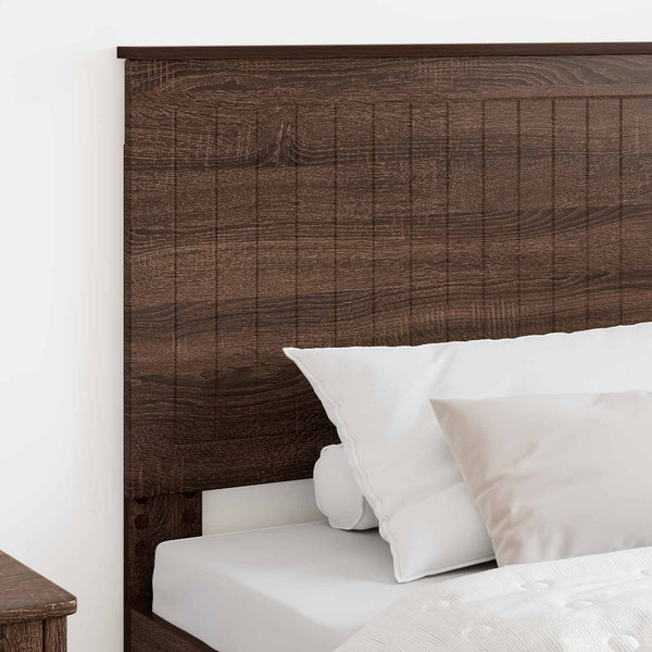 Kopfteil Braun Eiche 100 cm