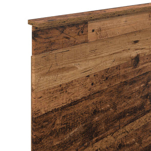 vidaXL Tête de lit avec tête de lit en bois de récupération 100 cm Bois d'ingénierie