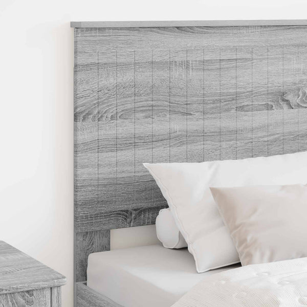 Graues Sonoma Kopfteil 90 cm