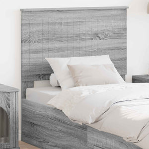 Graues Sonoma Kopfteil 90 cm