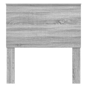 Graues Sonoma Kopfteil 90 cm