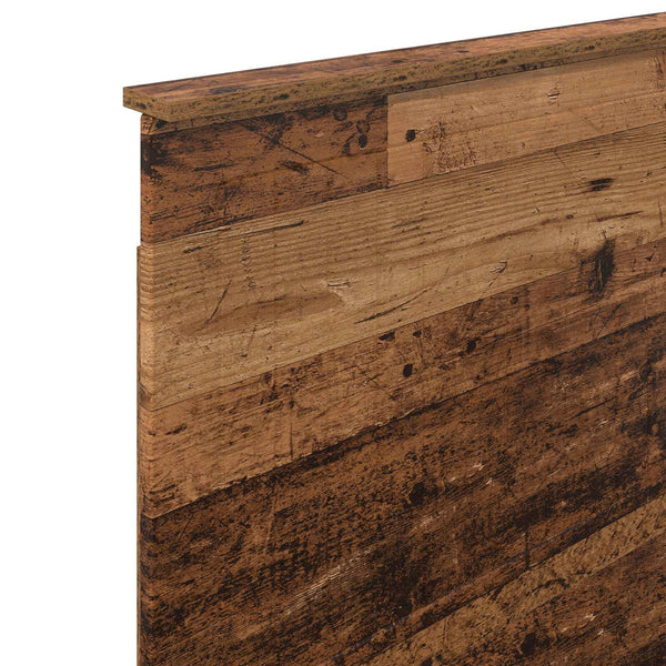vidaXL Tête de lit avec panneau en bois recyclé 90 cm en bois d'ingénierie
