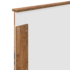 vidaXL Tête de lit avec panneau en bois recyclé 90 cm en bois d'ingénierie