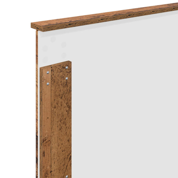 vidaXL Tête de lit avec panneau en bois recyclé 90 cm en bois d'ingénierie