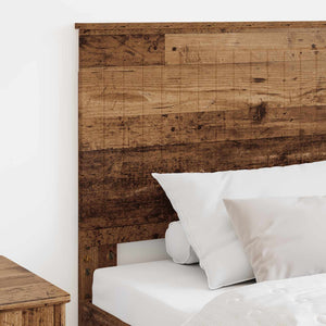 vidaXL Tête de lit avec panneau en bois recyclé 90 cm en bois d'ingénierie