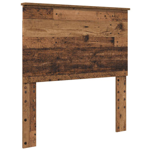 vidaXL Tête de lit avec panneau en bois recyclé 90 cm en bois d'ingénierie