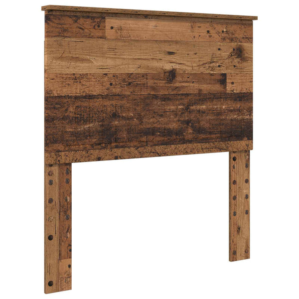 vidaXL Tête de lit avec panneau en bois recyclé 90 cm en bois d'ingénierie
