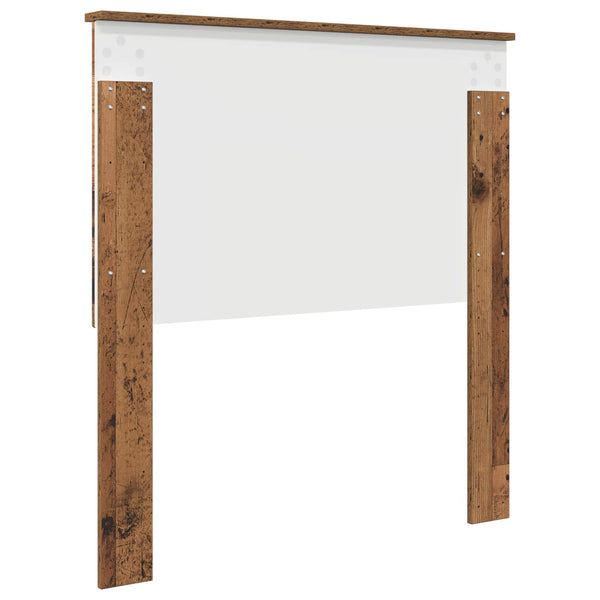 vidaXL Tête de lit avec panneau en bois recyclé 90 cm en bois d'ingénierie