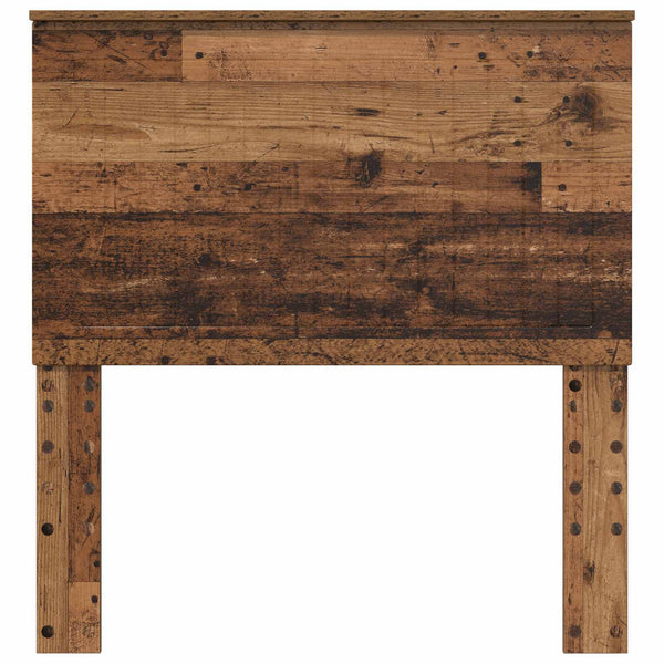 vidaXL Tête de lit avec panneau en bois recyclé 90 cm en bois d'ingénierie