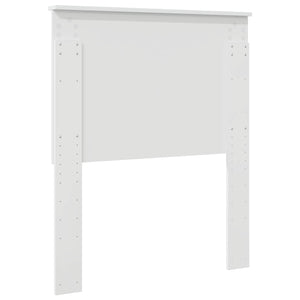 Glänzend Weißes Kopfteil 80 cm