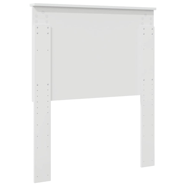 Glänzend Weißes Kopfteil 80 cm