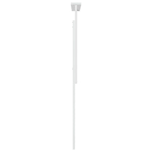 Glänzend Weißes Kopfteil 80 cm