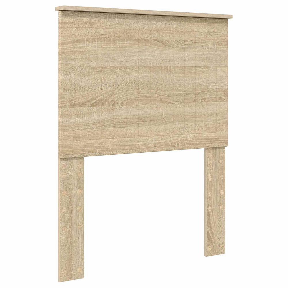 vidaXL Tête de lit avec tête de lit chêne sonoma 75 cm en bois d'ingénierie