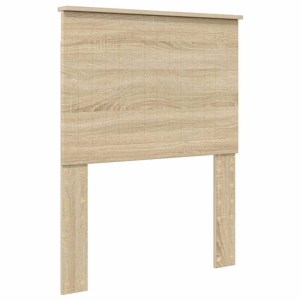 vidaXL Tête de lit avec tête de lit chêne sonoma 75 cm en bois d'ingénierie
