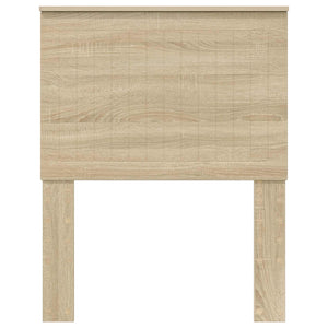 vidaXL Tête de lit avec tête de lit chêne sonoma 75 cm en bois d'ingénierie