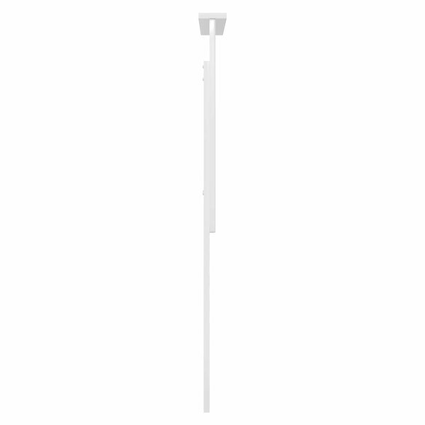 vidaXL Tête de lit avec panneau de lit Blanc brillant 75 cm Bois d'ingénierie