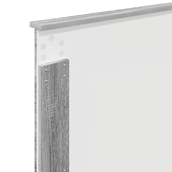 Graues Sonoma Kopfteil 75 cm