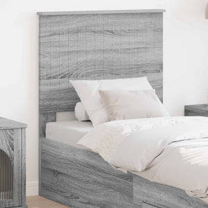 Graues Sonoma Kopfteil 75 cm