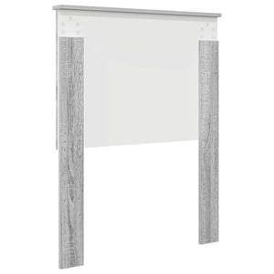 Graues Sonoma Kopfteil 75 cm