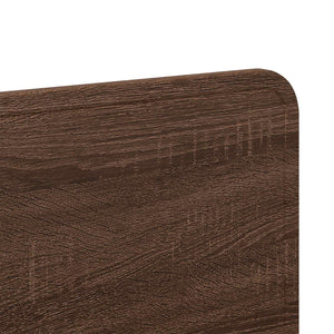 vidaXL Tête de lit aspect chêne marron 100 cm Bois d'ingénierie