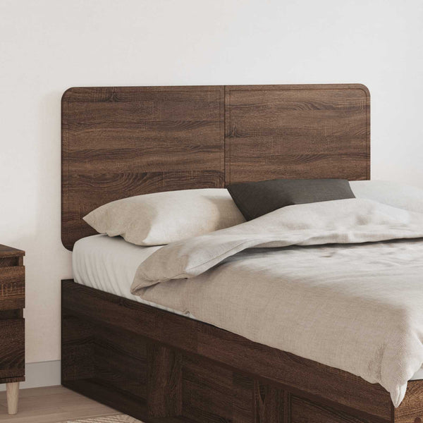 vidaXL Tête de lit aspect chêne marron 100 cm Bois d'ingénierie