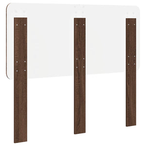 vidaXL Tête de lit aspect chêne marron 100 cm Bois d'ingénierie