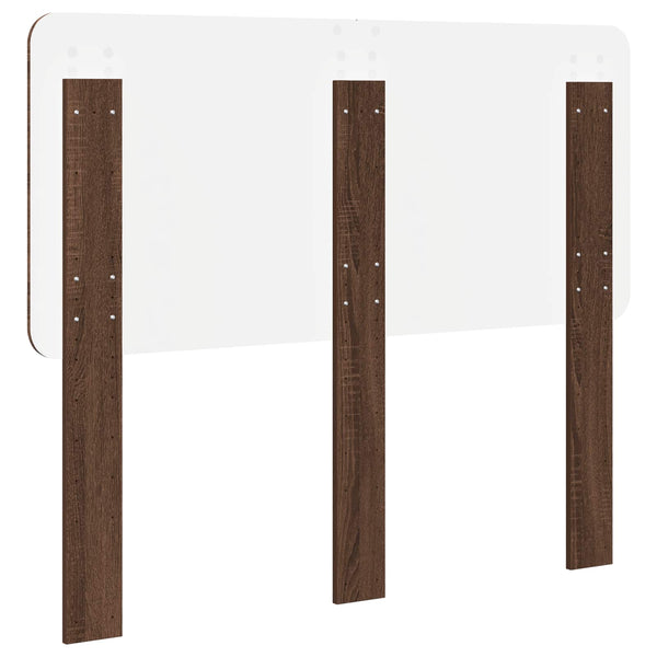 vidaXL Tête de lit aspect chêne marron 100 cm Bois d'ingénierie