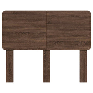 vidaXL Tête de lit aspect chêne marron 100 cm Bois d'ingénierie