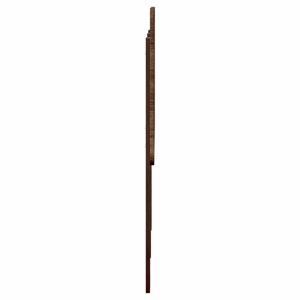 vidaXL Tête de lit aspect chêne marron 100 cm Bois d'ingénierie