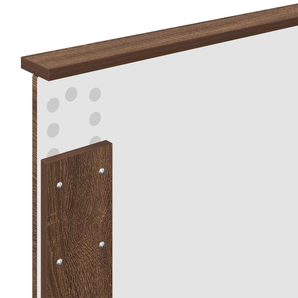 Kopfteil Braun Eichenoptik 90 cm