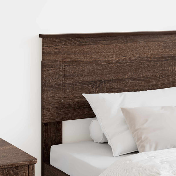 Kopfteil Braun Eichenoptik 90 cm