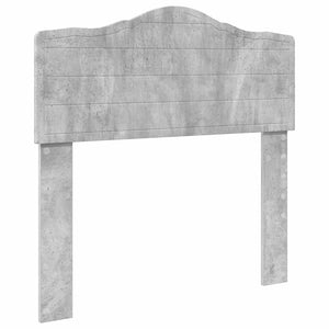 Kopfteil Beton Grau Holzwerkstoff