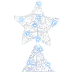 Acryl Weihnachtsbaum 120cm mit 100 LED