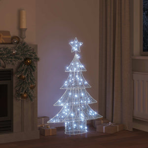 Acryl Weihnachtsbaum 120cm mit 100 LED