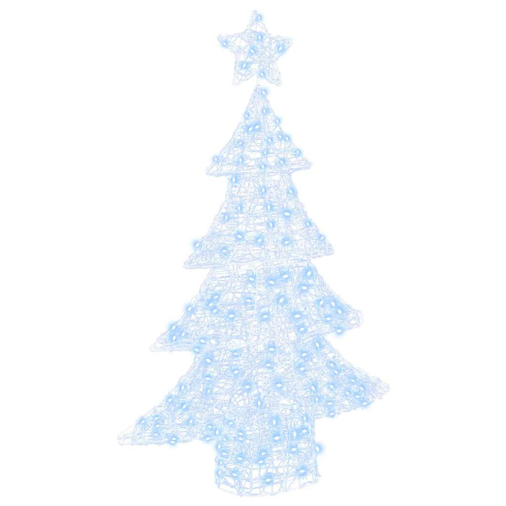 Acryl Weihnachtsbaum 120cm mit 100 LED