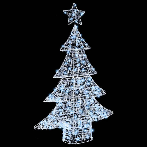 Acryl Weihnachtsbaum 120cm mit 100 LED