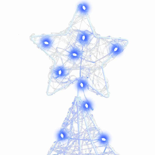 Weihnachtsbaum mit 100 LEDs Blau 120cm