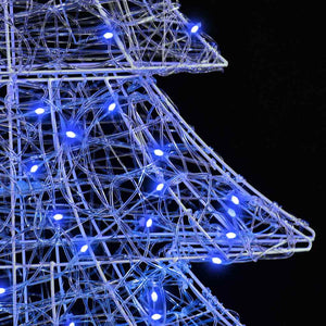 Weihnachtsbaum mit 100 LEDs Blau 120cm