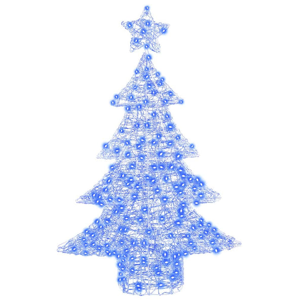 Weihnachtsbaum mit 100 LEDs Blau 120cm