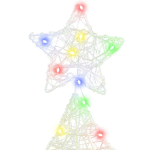 Mehrfarbiger LED-Weihnachtsbaum, 120 cm