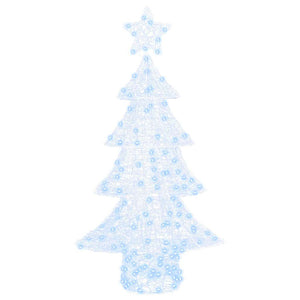 LED Weihnachtsbaum Acryl Kaltweiß 150cm